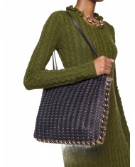 1969 Flip Leather Bag - Rabanne - Black / Gold