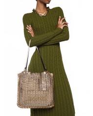 Sac 1969 Flip En Cuir - Rabanne - Black / Gold