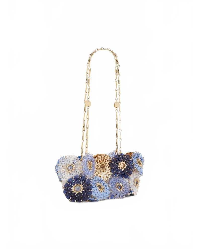 Flower 1969 Bag - Rabanne - Blue / Gold Flower 1969 Bag - Rabanne - Blue / Gold