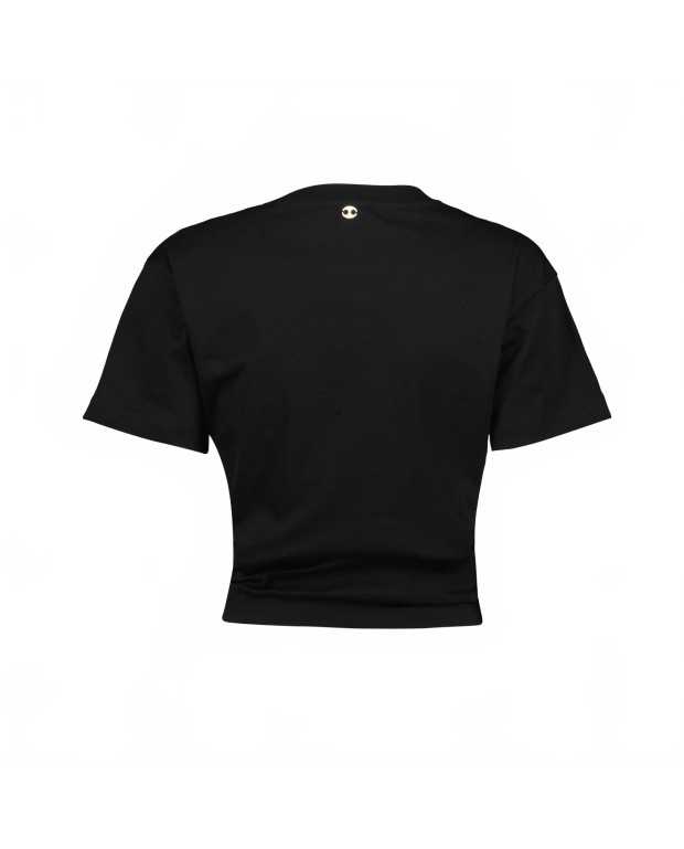 Tee Shirt Avec Piercing - Rabanne - Black