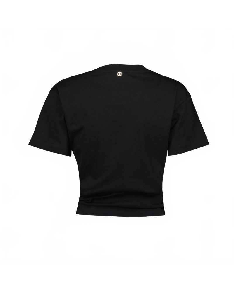 Tee Shirt Avec Piercing - Rabanne - Black