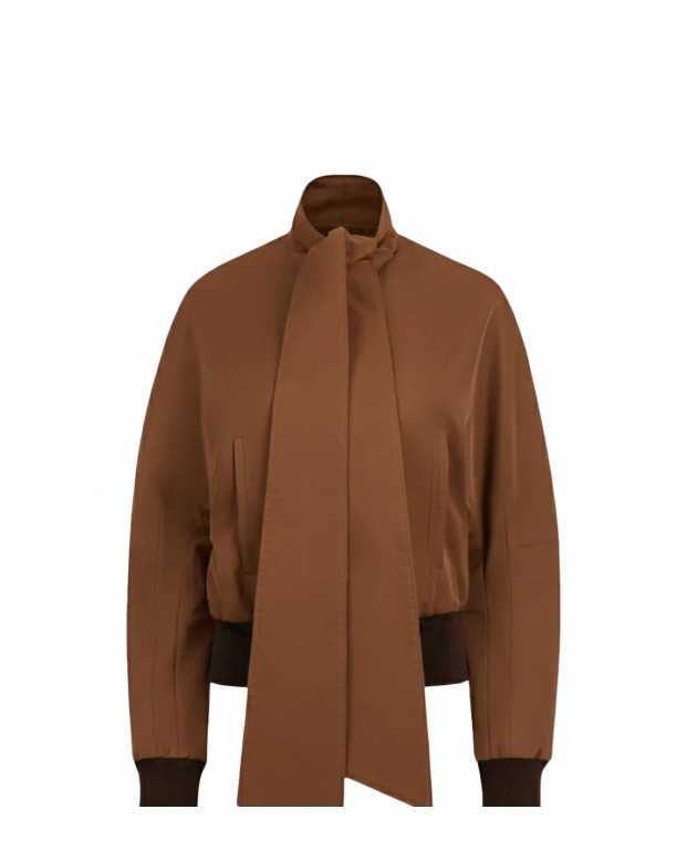 Ottoman Jacket With Scarf - Nina Ricci