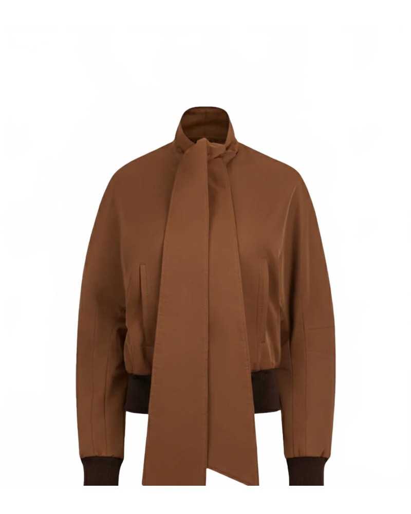 Ottoman Jacket With Scarf - Nina Ricci