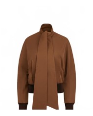 Ottoman Jacket With Scarf - Nina Ricci