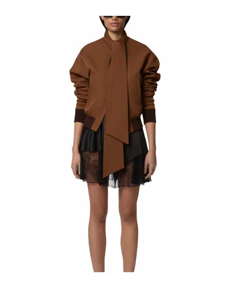 Ottoman Jacket With Scarf - Nina Ricci