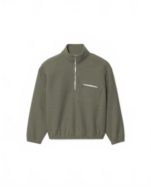 Natural Polar Fleece - Rier - Camoscio