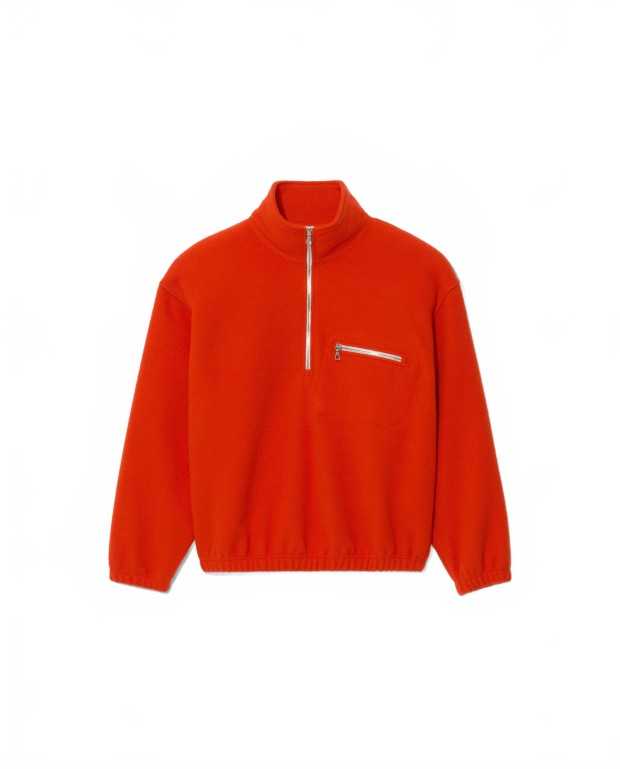 Natural Polar Fleece - Rier - Orange