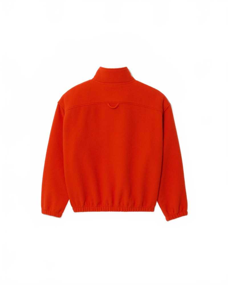 Natural Polar Fleece - Rier - Orange