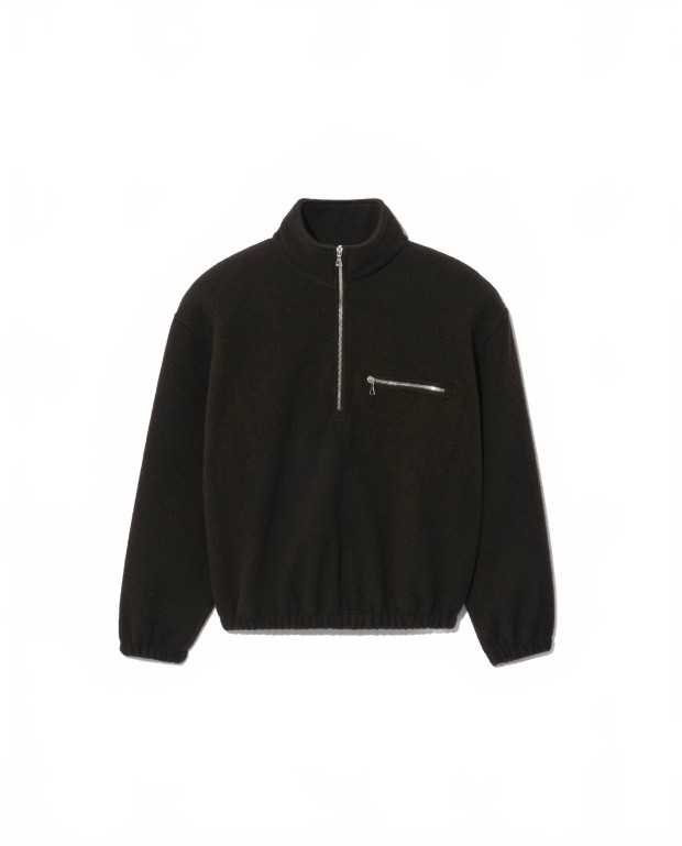 Natural Polar Fleece - Rier - Tourbe