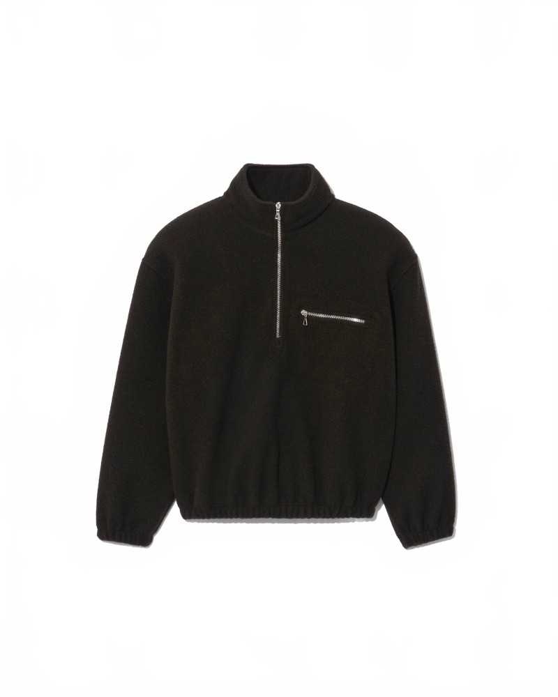 Natural Polar Fleece - Rier - Tourbe