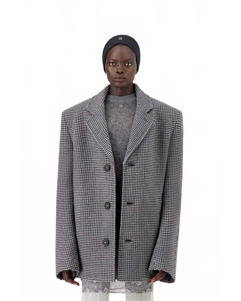 Oversize Coat - Coperni - Yellow