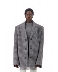 Oversize Coat - Coperni - Yellow