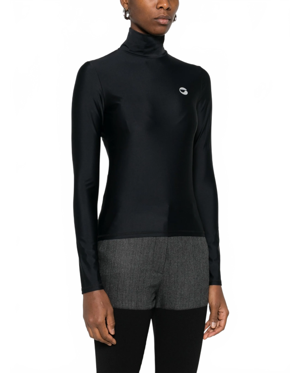 Second Skin Turtleneck - Coperni - Black