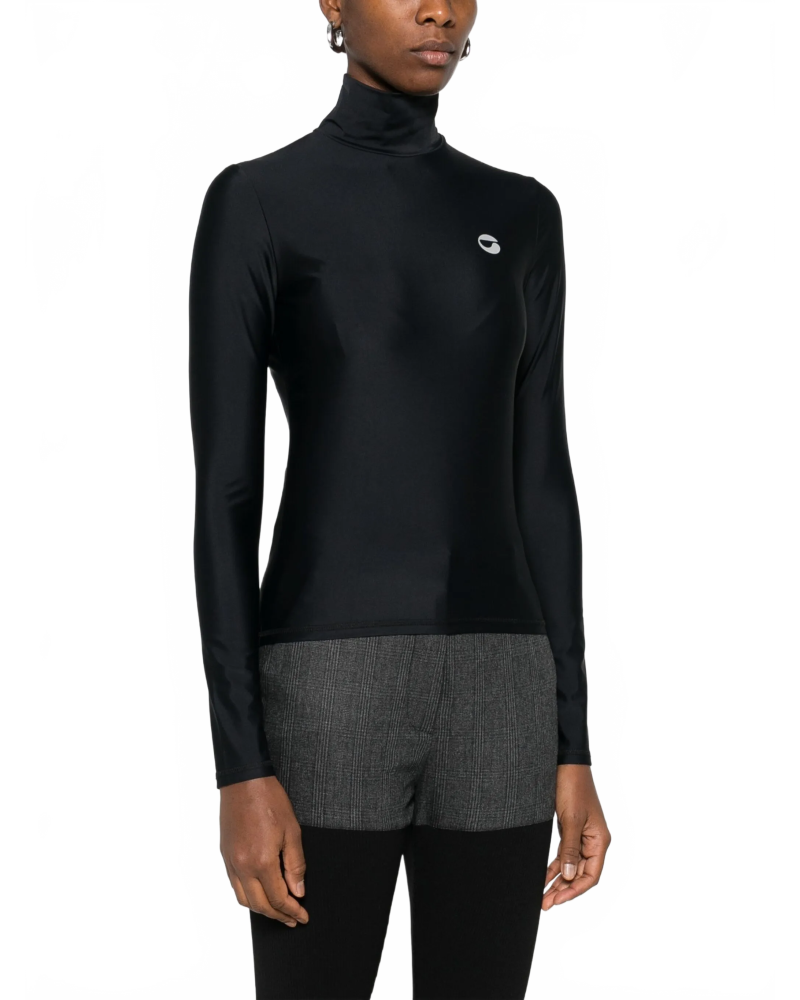 Second Skin Turtleneck - Coperni - Black