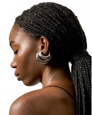 Blow Up Ear Cuff - Panconesi - Silver