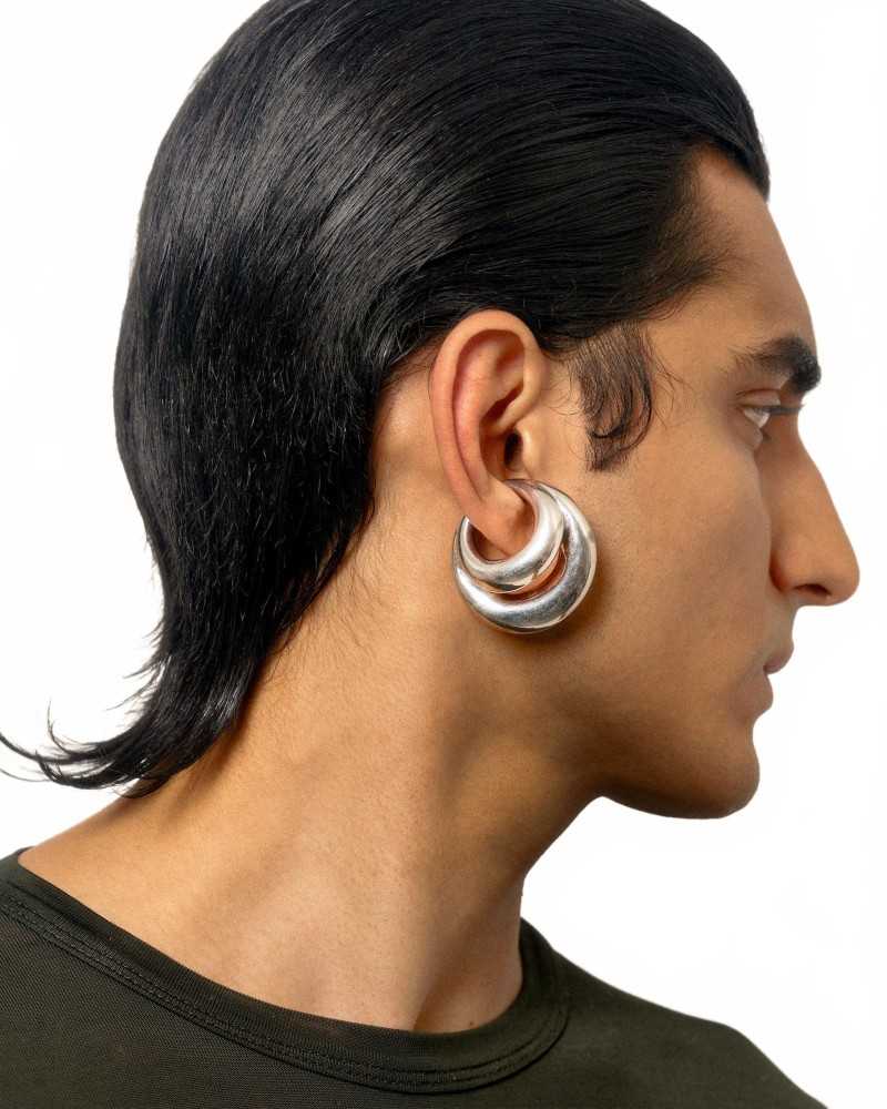 Blow Up Ear Cuff - Panconesi - Silver