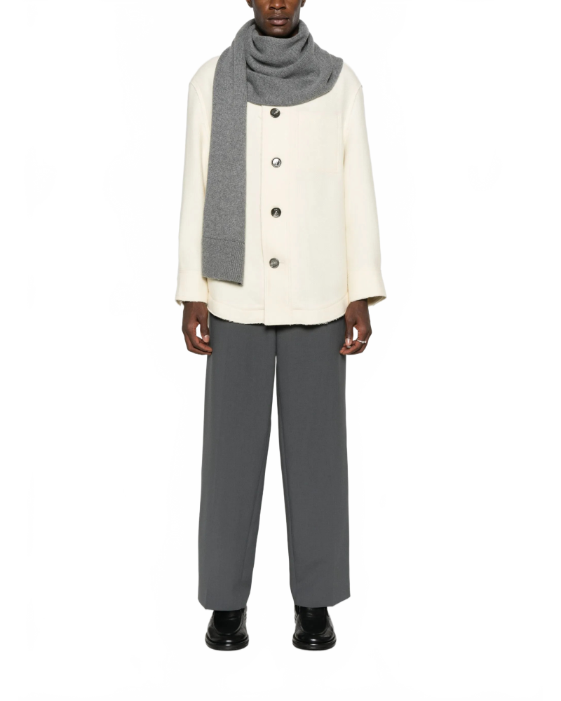Button-down jacket - Ami - Ivoire Button-down jacket - Ami - Ivoire