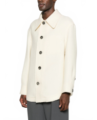 Veste Boutonnee - Ami - Ivoire