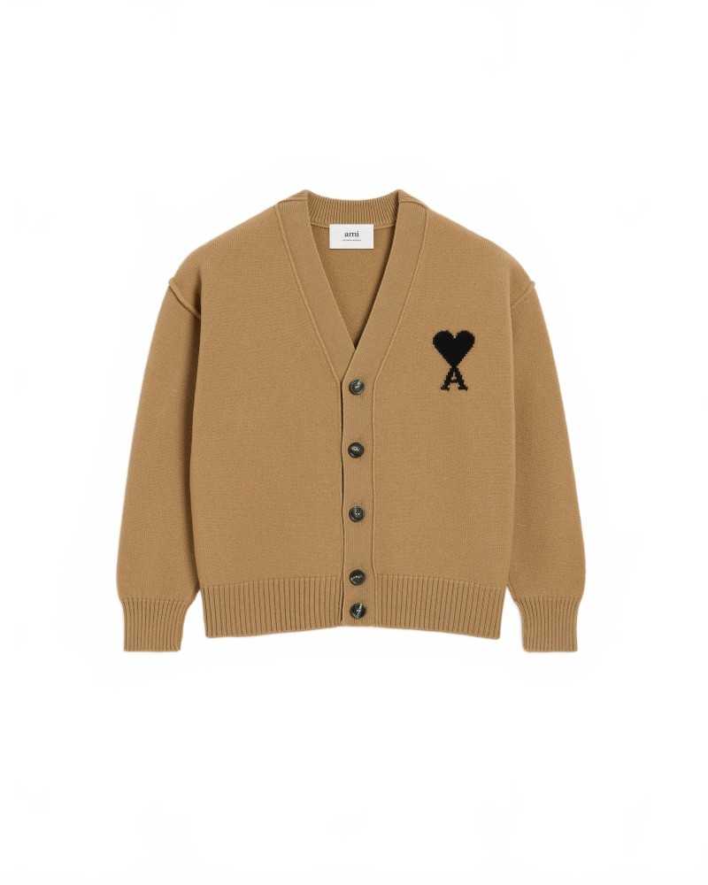 Cardigan Ami De Coeur - Ami - Brown / Black