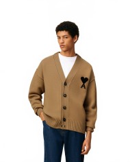 Cardigan Ami De Coeur - Ami - Brown / Black