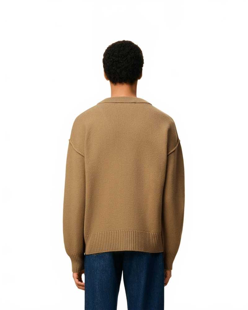 Cardigan Ami De Coeur - Ami - Brown / Black