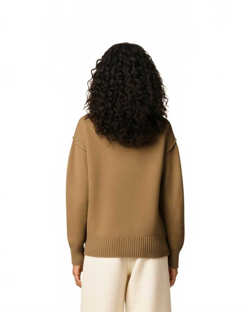 Cardigan Ami De Coeur - Ami - Brown / Black