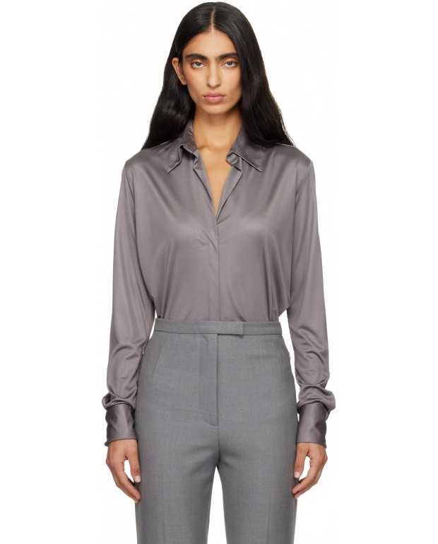 Casia Shirt - Dries Van Noten - Grey