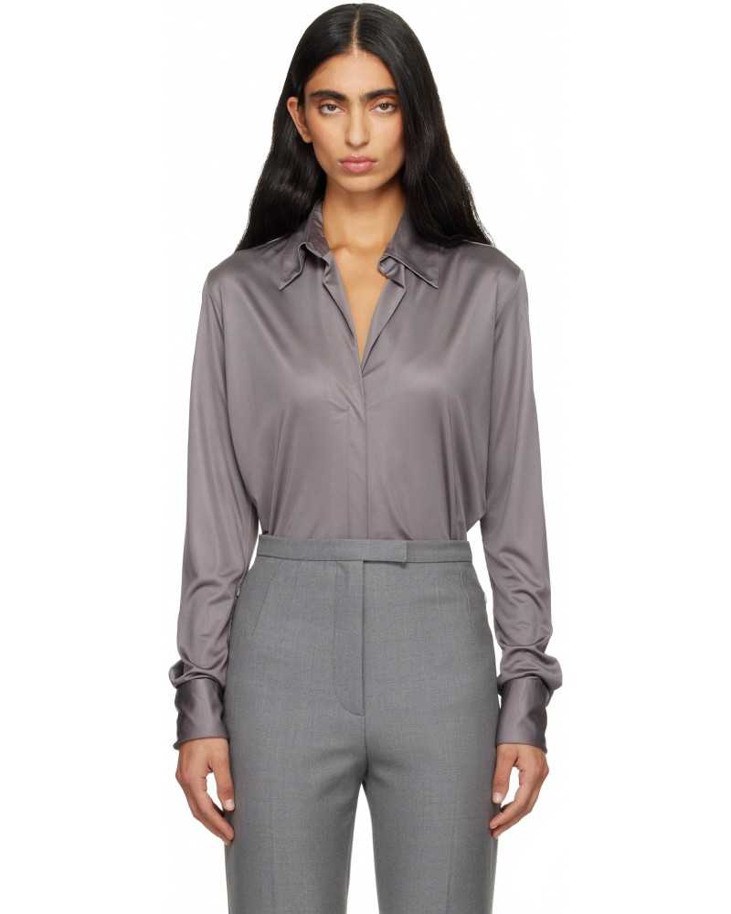 Casia Shirt - Dries Van Noten - Grey