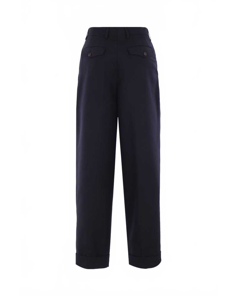 Partan Pants - Dries Van Noten - Navy
