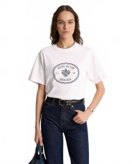 Eden Crest T-shirt - Sporty And Rich - White Eden Crest T-shirt - Sporty And Rich - White