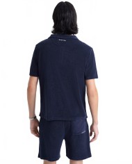 Eden Script Terry Polo - Sporty And Rich - Dark Navy Eden Script Terry Polo - Sporty And Rich - Dark Navy