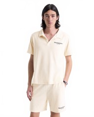 Eden Script Unisex Terry Short - Sporty And Rich - Cream Eden Script Unisex Terry Short - Sporty And Rich - Cream