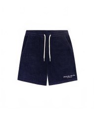 Eden Script Unisex Terry Short - Sporty And Rich - Dark Navy Eden Script Unisex Terry Short - Sporty And Rich - Dark Navy