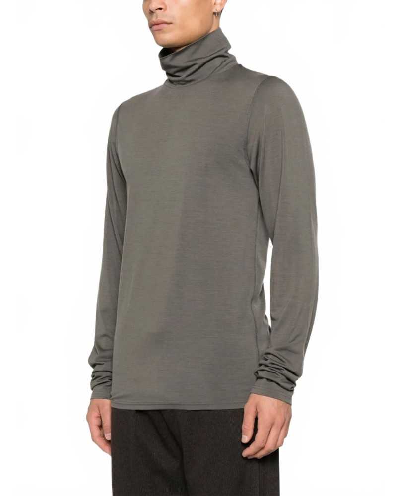 Polar Jersey Turtleneck - Rier - Camoscio