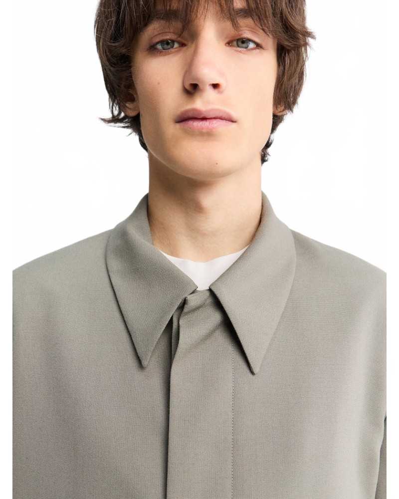 Rustic Wool Jacket - Rier - Camoscio Rustic