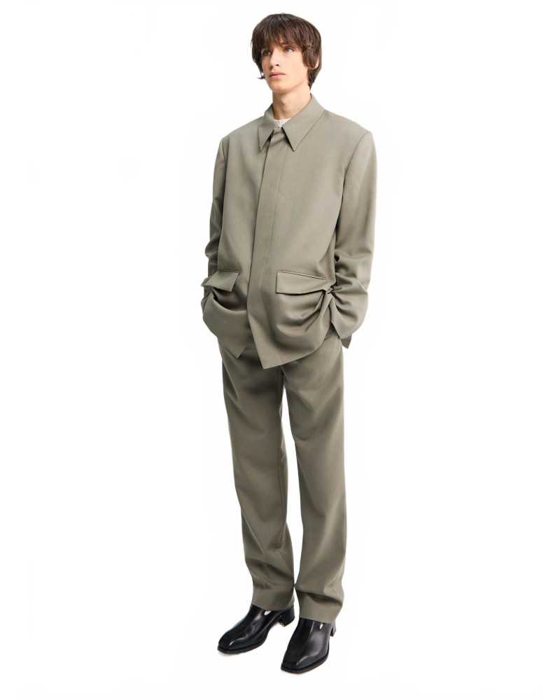 Rustic Wool Jacket - Rier - Camoscio Rustic