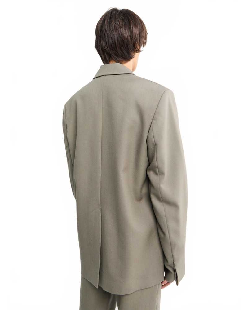 Rustic Wool Jacket - Rier - Camoscio Rustic