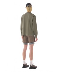 Auralite Long Tee - Satisfy - Dusty Olive