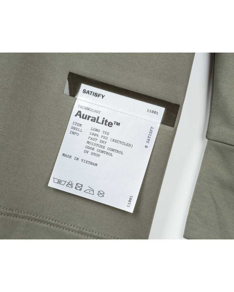 Auralite Long Tee - Satisfy - Dusty Olive