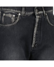 Delave Denim Trousers - Moschino - Black Delave Denim Trousers - Moschino - Black