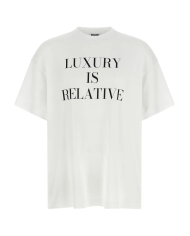 Tee Shirt Luxury Oversize - Moschino - White Tee Shirt Luxury Oversize - Moschino - White