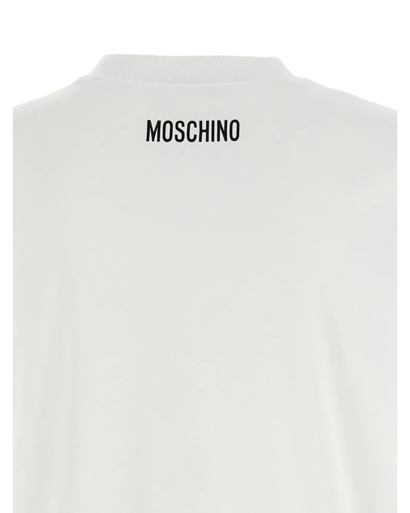 Tee Shirt Luxury Oversize - Moschino - White Tee Shirt Luxury Oversize - Moschino - White