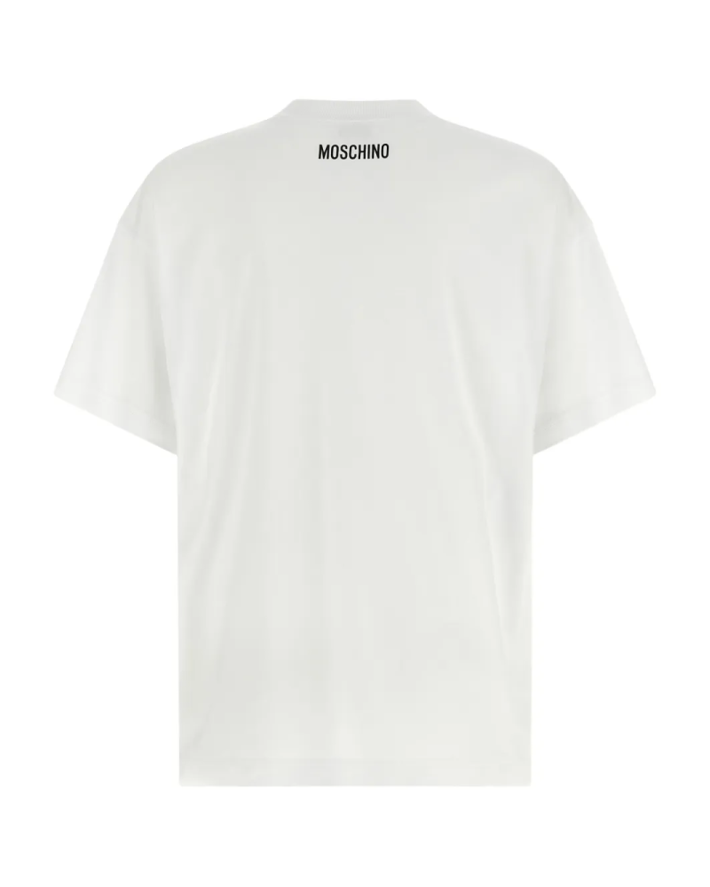Tee Shirt Luxury Oversize - Moschino - White Tee Shirt Luxury Oversize - Moschino - White