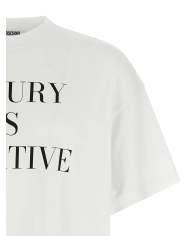 Tee Shirt Luxury Oversize - Moschino - White Tee Shirt Luxury Oversize - Moschino - White