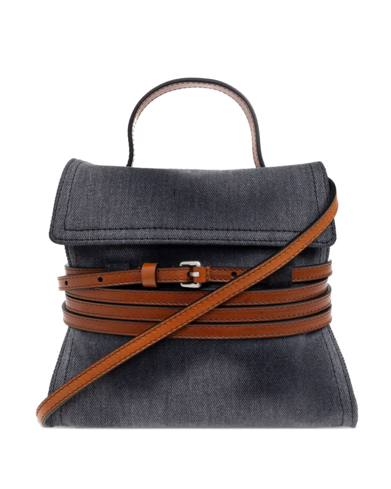 Tie Me Denim - Moschino - Noir Small Tie Me Denim - Moschino - Noir Small