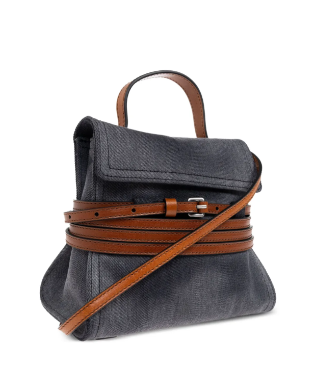 Tie Me Denim - Moschino - Black Small