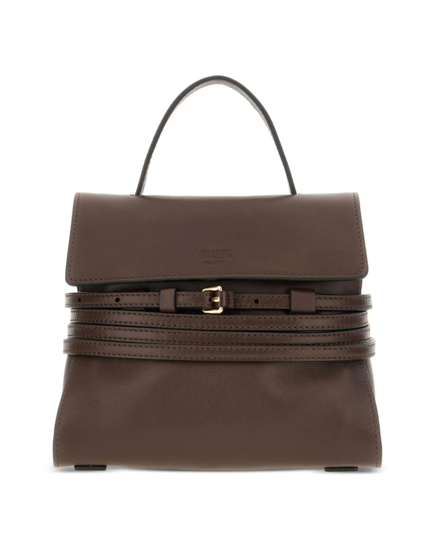 Tie Me à Zip - Moschino - Chocolat Small