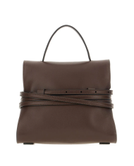 Tie Me with Zip - Moschino - Chocolate Small Tie Me with Zip - Moschino - Chocolate Small