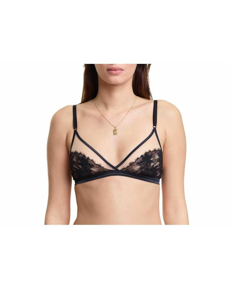 Annabelle Soft Bra - Yasmine Eslami - Nude / Black