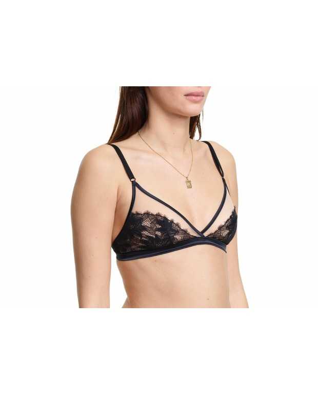Annabelle Soft Bra - Yasmine Eslami - Nude / Black